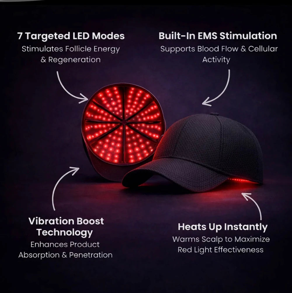Red Light Hair Growth Cap