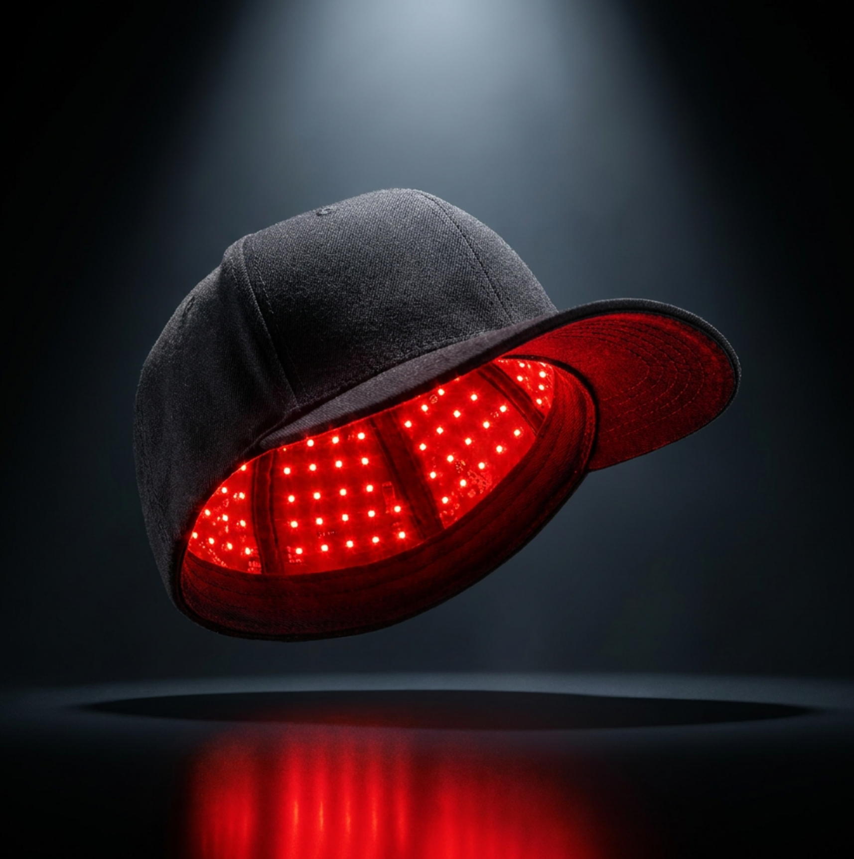 VISION GLOW Red Light Hair Growth Cap — 650nm Laser Therapy for Fuller Hair VISION GLOW