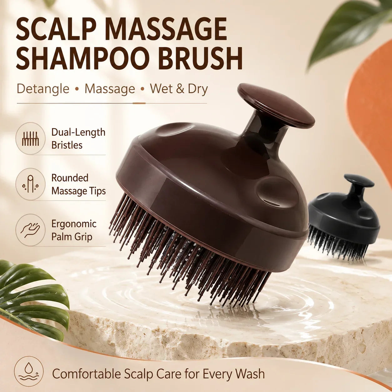 Free Coffee Scalp Brush